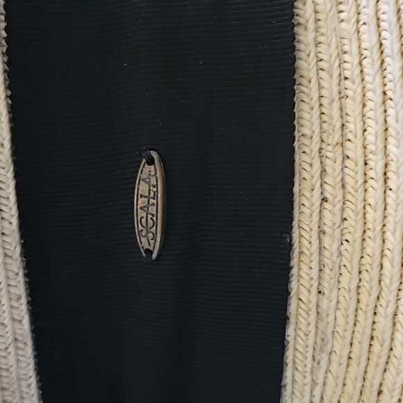 Scala Straw Brimmed Garden Boating Hat - Picture 3 of 9